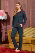 Cotton Fleece Fully Buttoned Pajama